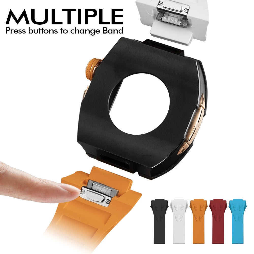 RM7013 Carbon Fiber Case Retrofit Kit For Apple Watch