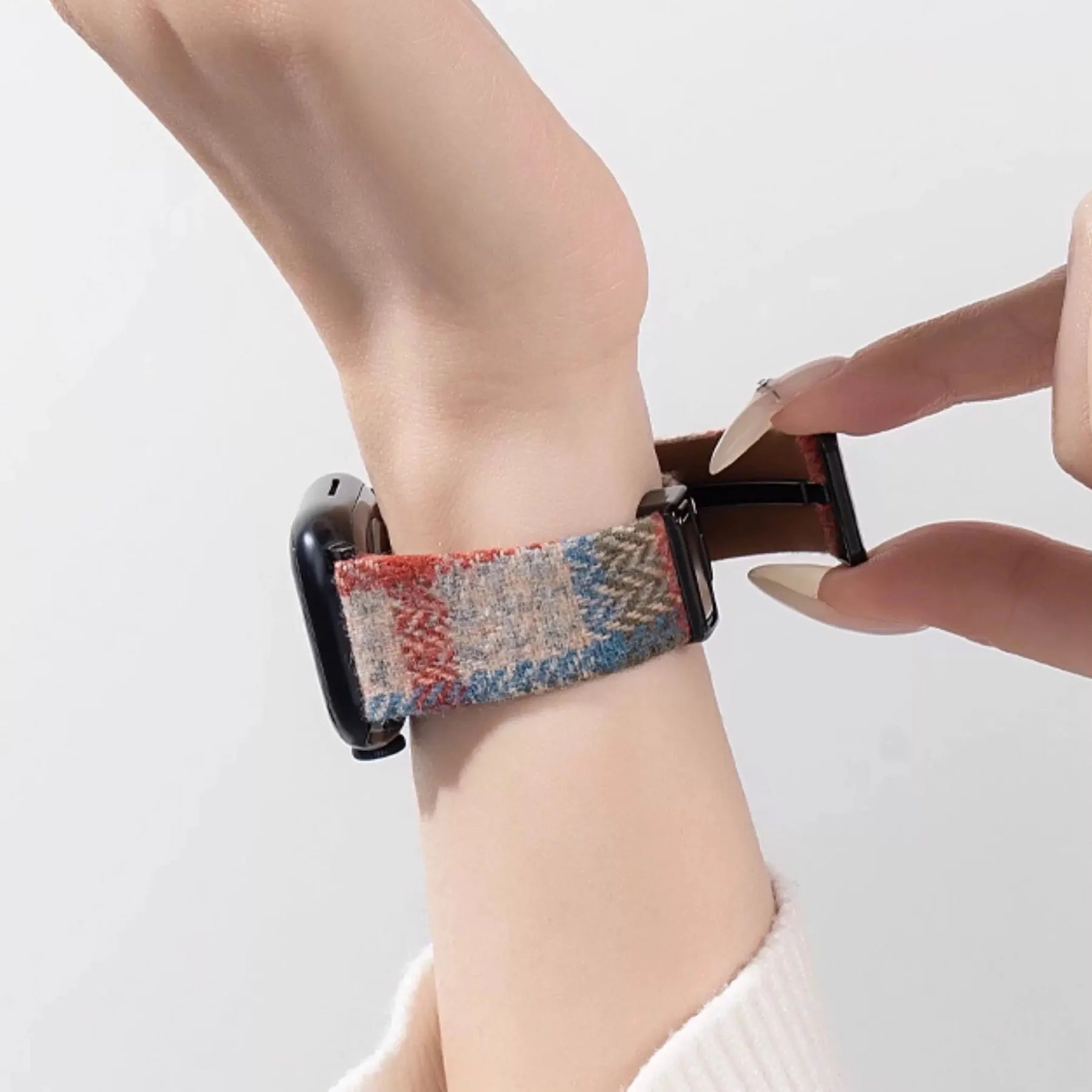 Tweed Apple Watch Strap