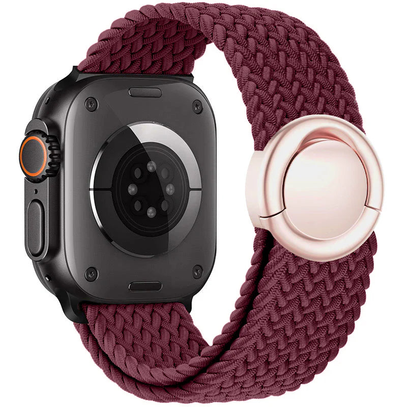 Nylon Round Buckle Band For Apple Watch