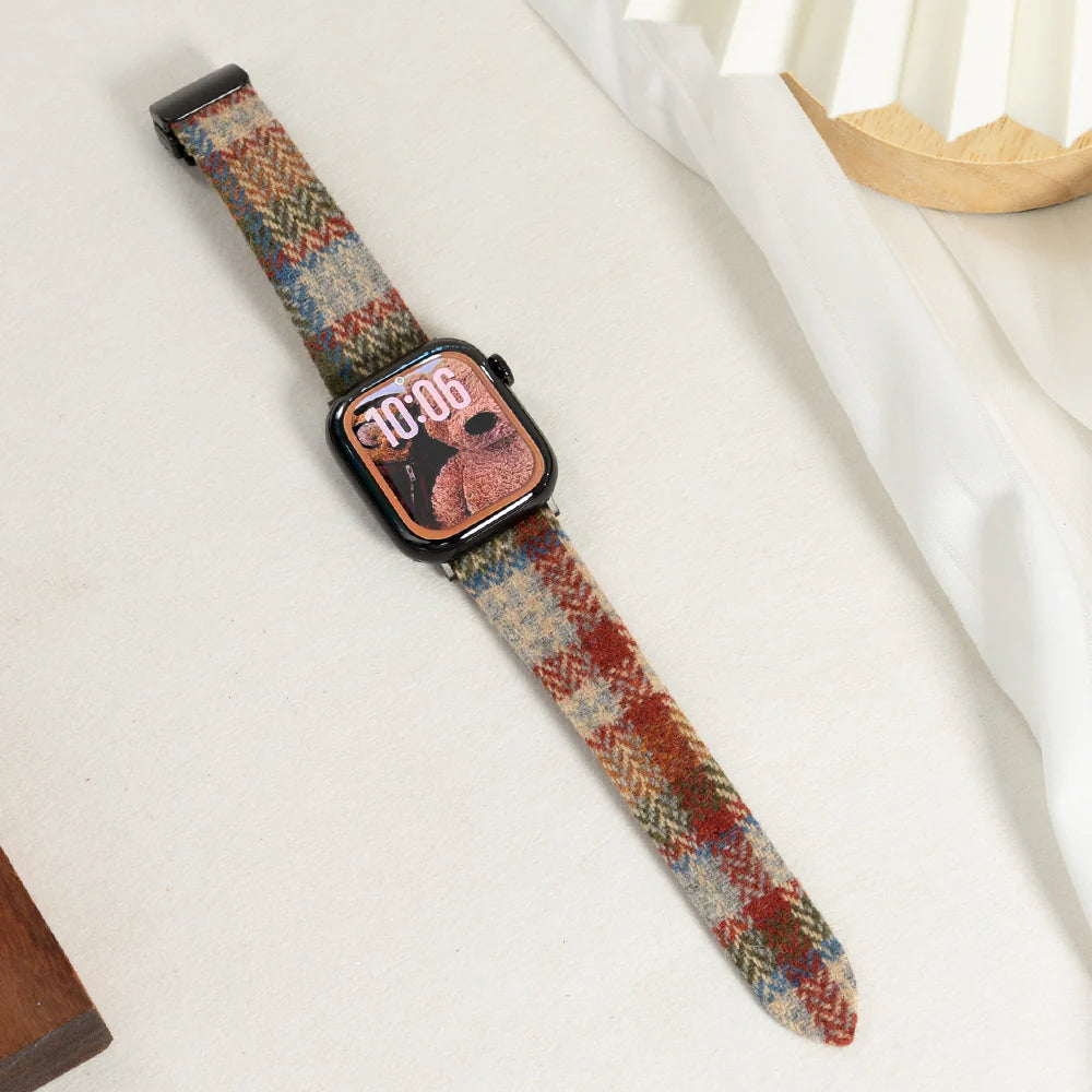 Tweed Apple Watch Strap